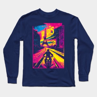 A ride in Paris Long Sleeve T-Shirt